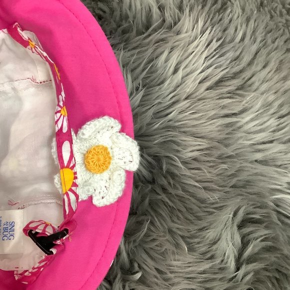 Snug As A Bug | Infant's Darlin' Daisy Sun Hat | Flowers | 0-3 Months - Picture 4 of 4